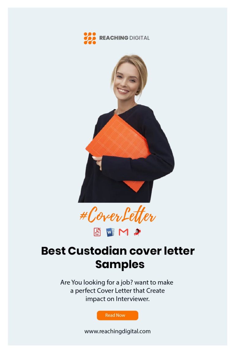 07 Best Custodian Cover Letter Samples   Custodian Cover Letter Template 768x1152 