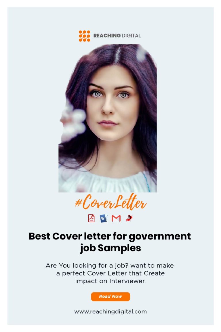 7 Best Cover Letter For Government Job Samples Reaching Digital   Government Cover Letter Example 768x1152 