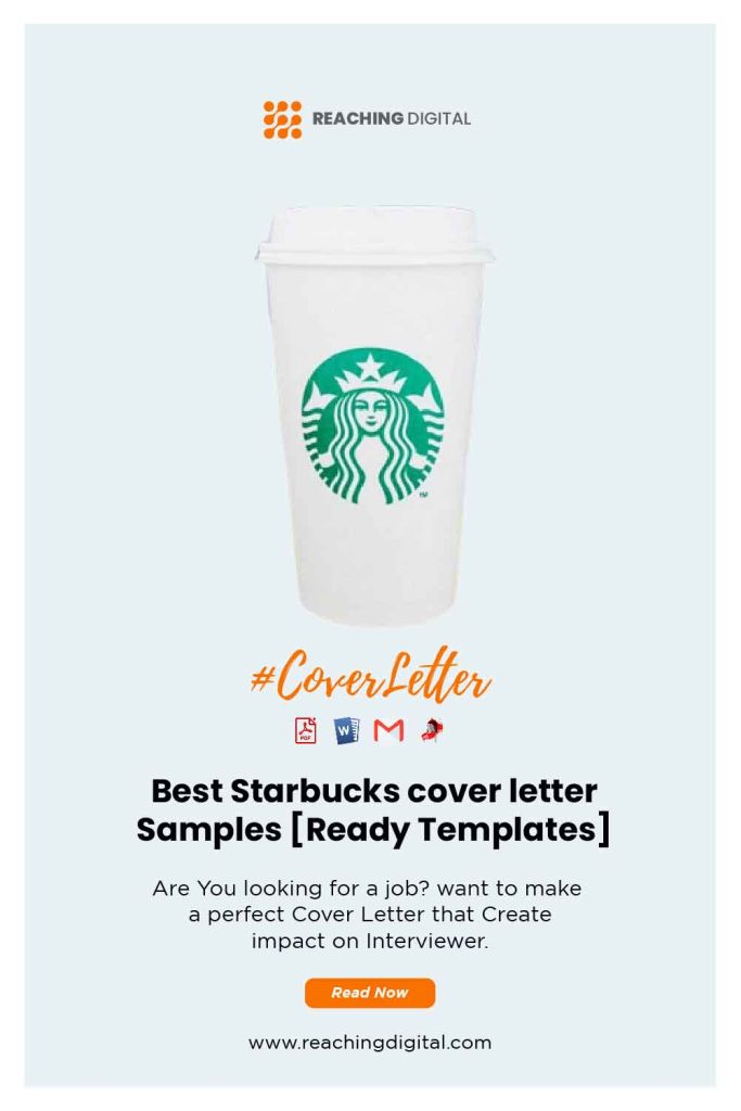 sample cover letter for Starbucks