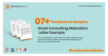 Consulting Motivation Letter