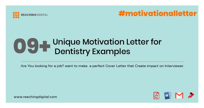 Dentistry Motivation Letter
