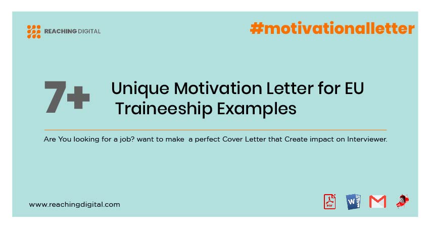 EU Traineeship Motivation Letter