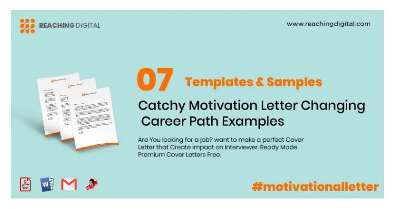 Motivation Letter Changing Career Path