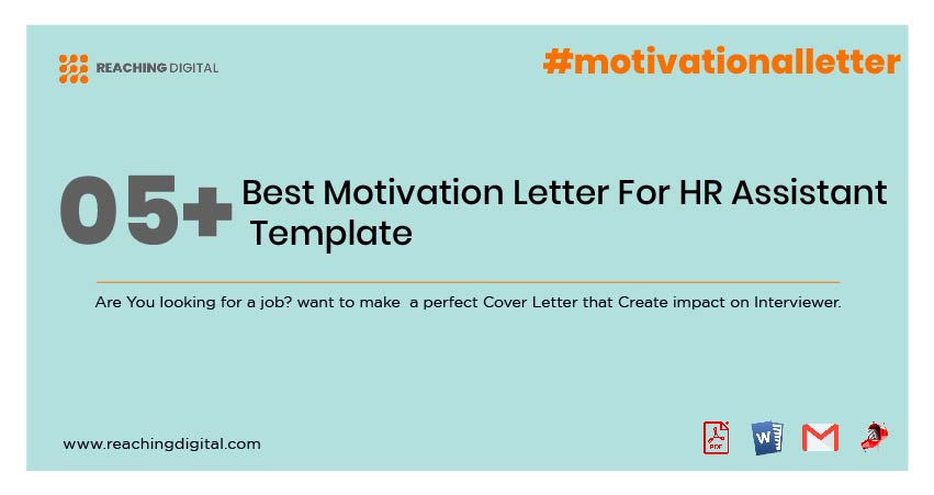 Short Motivation Letter For HR Assistant