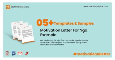 Motivation Letter For Ngo