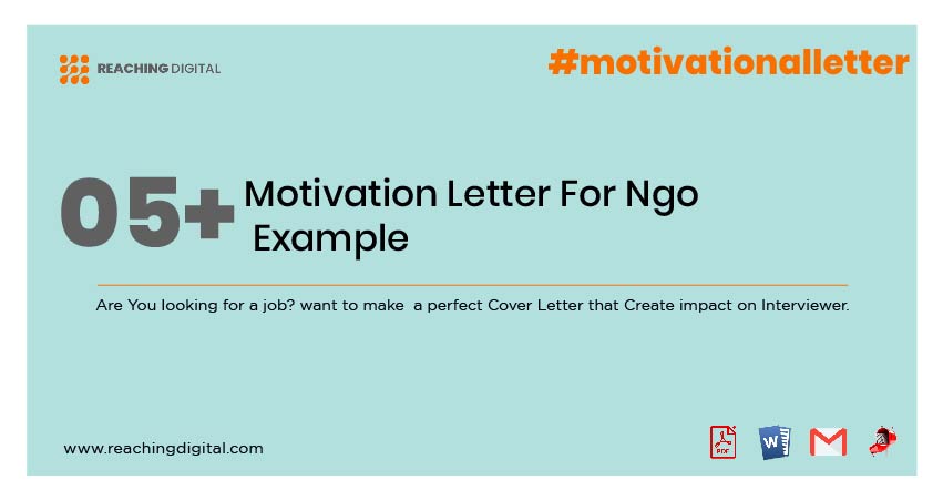 Motivation Letter For NGO Volunteer