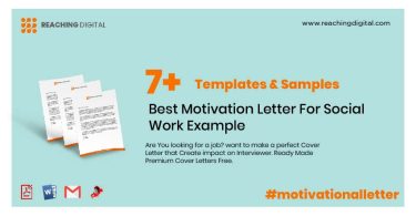 Motivation Letter For Social Work