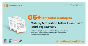 Motivation Letter Investment Banking