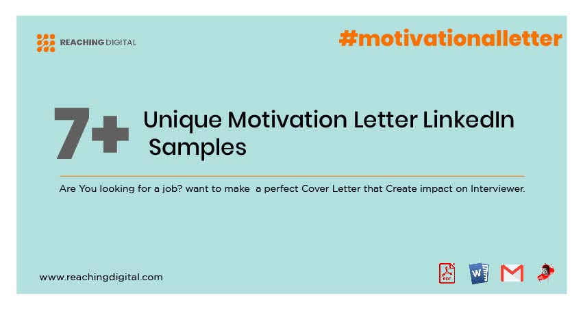 Motivation Letter LinkedIn Sample