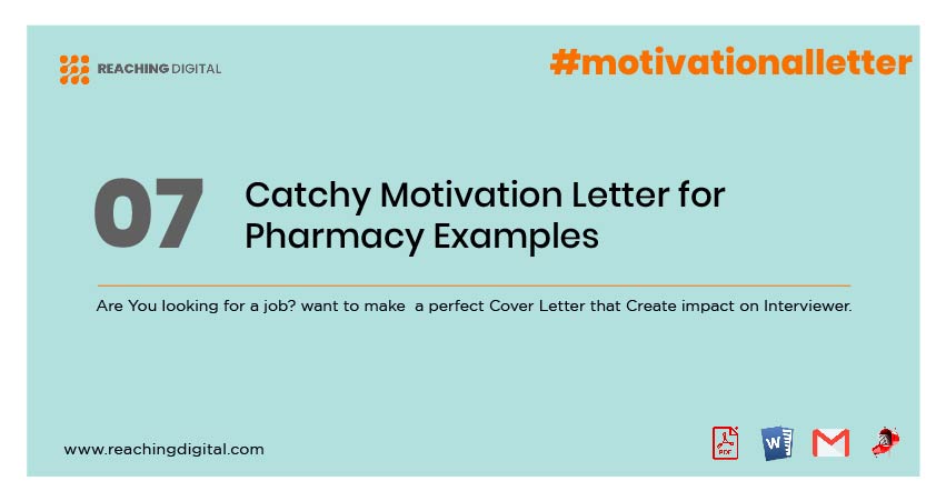 Short Pharmacy Motivation Letter