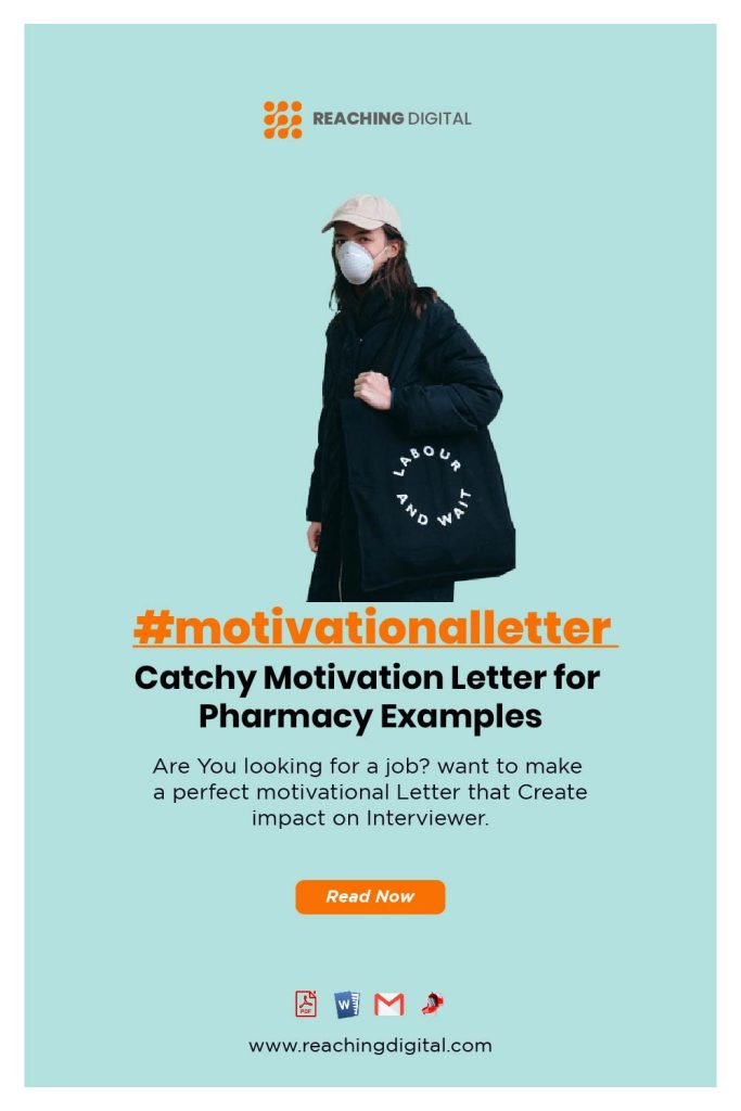 Motivation Letter for Pharmacy Assistant