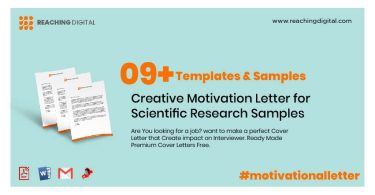 Motivation Letter for Scientific Research