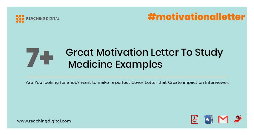 Motivation Letter for Scholarship to Study Medicine