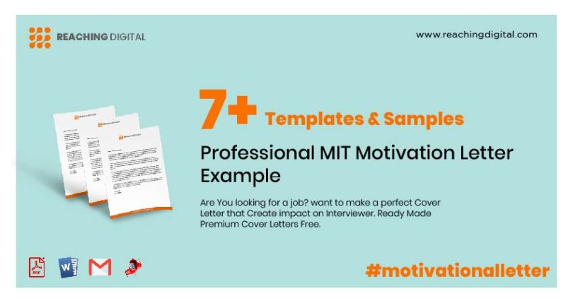 Professional MIT Motivation Letter