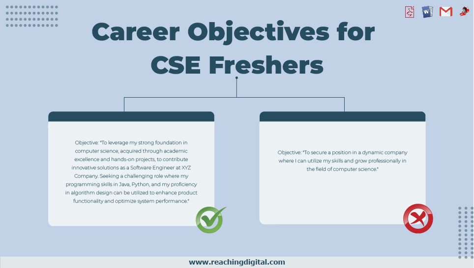 CSE Fresher Career Objective