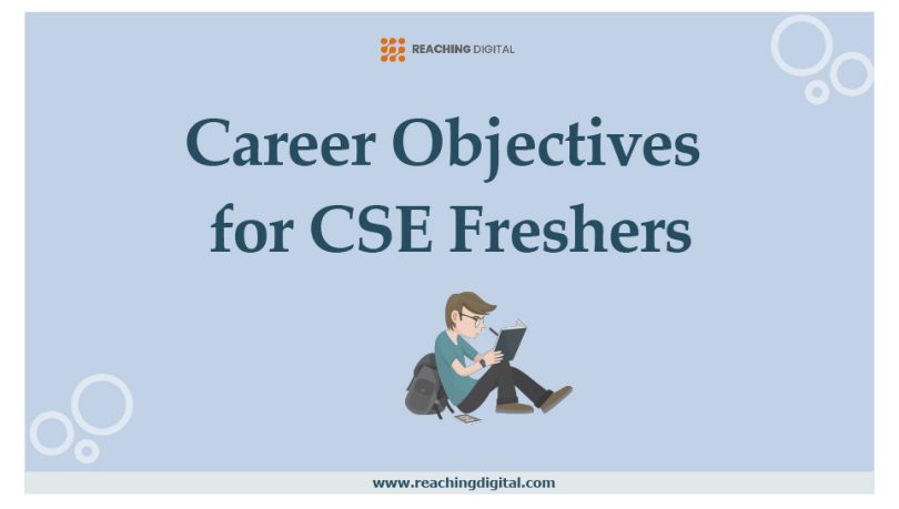 Career Objective For CSE Freshers