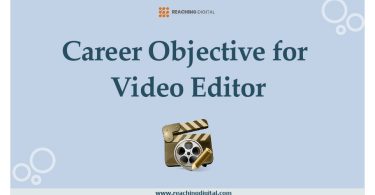 Career Objective for Video Editor