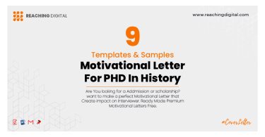 Motivation Letter For PHD In History