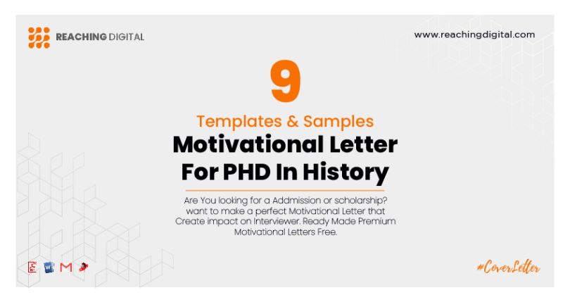 Motivation Letter For PHD In History