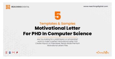 Motivational Letter For PHD In Computer Science